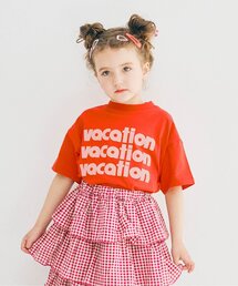 p.premier | We love VACATION2柄シンプルロゴ半袖Tシャツ(Tシャツ/カットソー)