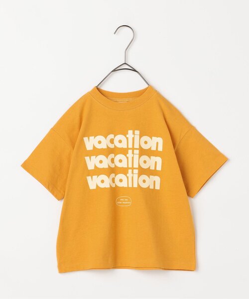 We love VACATION2柄シンプルロゴ半袖Tシャツ（Tシャツ/カットソー