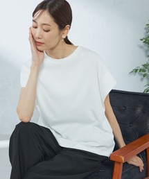 GALLORIA | 立体シルエットで体形カバー　ゆるシルエットＴシャツ(Tシャツ/カットソー)