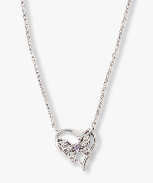 すぐ届く☆国内発送 ANNASUI ハート 蝶モチーフ ネックレス ハート蝶 モチーフ ネックレス（ネックレス）｜ANNA SUI