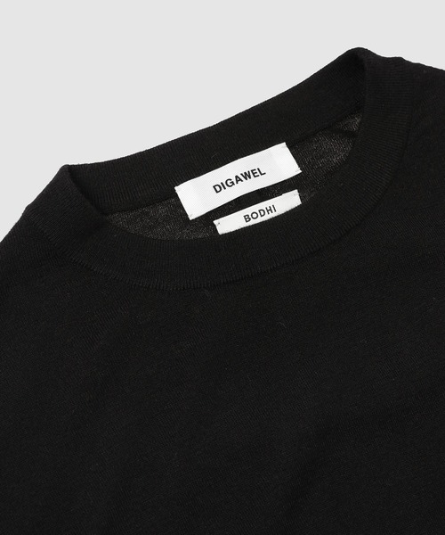 DIGAWEL(ディガウェル)の「Cashmere knit sleeveless/Midsommar(BODHI×DIGAWEL)(ニット/セーター・メンズ・ネイビー/ブラック・FREE)」の6枚目の写真