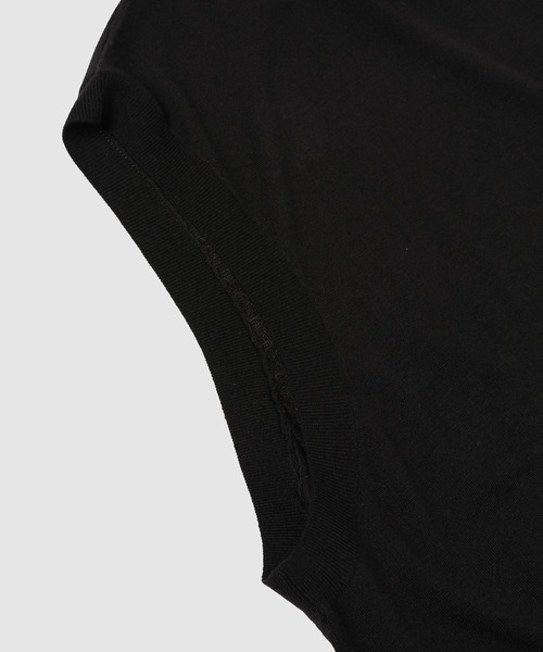 DIGAWEL(ディガウェル)の「Cashmere knit sleeveless/Midsommar(BODHI×DIGAWEL)(ニット/セーター・メンズ・ネイビー/ブラック・FREE)」の8枚目の写真