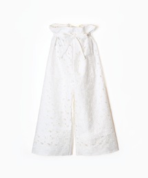 HOLIDAY(zfC)HEART LACE SUPER WIDE PANTS n[g[XX[p[Chpc(̑pc)