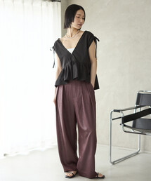 Firsthand | Firsthand/ファーストハンド チンツ加工 イージーワイドパンツ / 2タックワイドイージーパンツ(その他パンツ)