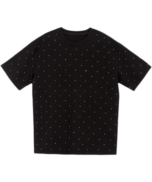 Otte（オッテ）の「コリアンラメTシャツ（Tシャツ/カットソー・メンズ・ブラック・LARGE/MEDIUM）」の11枚目の写真
