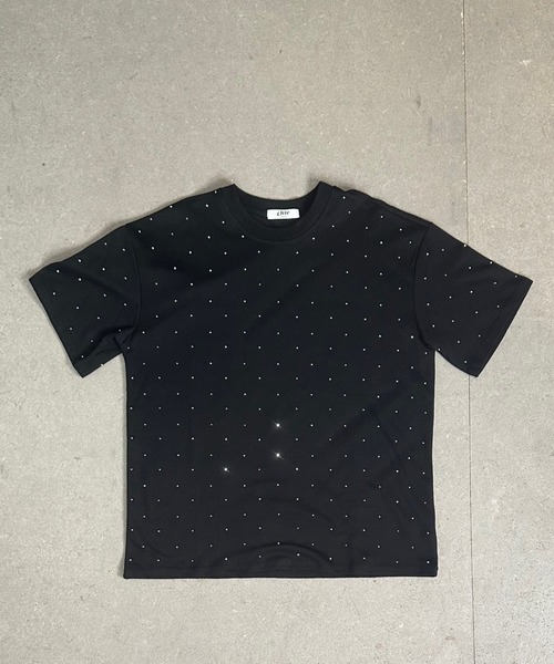 Otte（オッテ）の「コリアンラメTシャツ（Tシャツ/カットソー・メンズ・ブラック・LARGE/MEDIUM）」の9枚目の写真