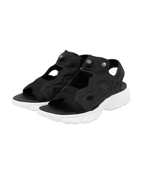 アウトレット【極美品】26cm リーボック　ポンプフューリー　サンダル Reebok INSTAPUMP FURY SANDAL ZIP BLACK-WHITE/pure grey 8