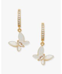 ソーシャル バタフライ ドロップ ピアス（ピアス（両耳用））｜kate