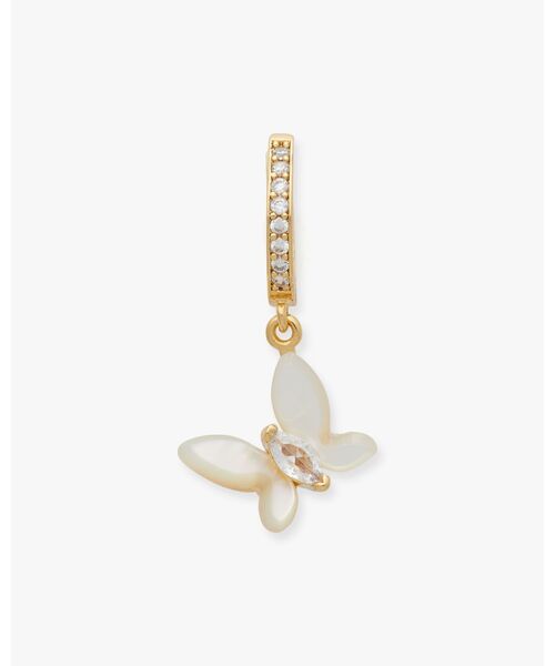 kate spade new york（ケイトスペード ニューヨーク）の「ソーシャル バタフライ ハギー（ピアス（両耳用）・レディース・その他・ONESIZE）」の4枚目の写真