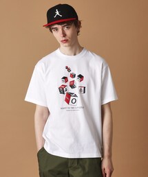 40ct&525 | 【Sサイズ~】キューブグラフィック半袖Tシャツ(Tシャツ/カットソー)
