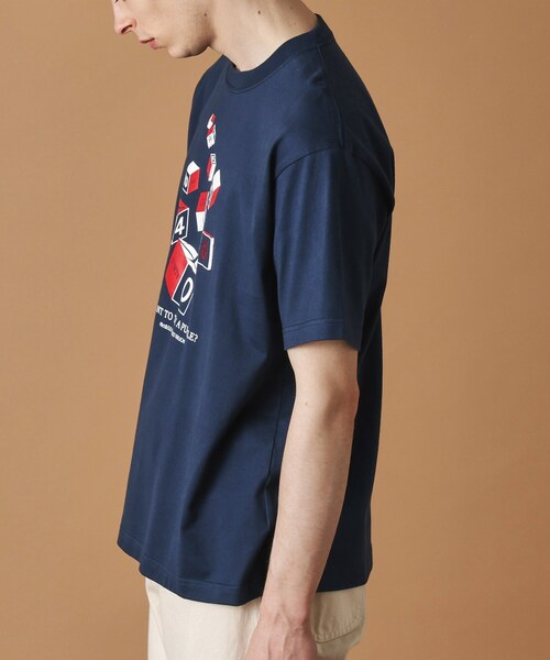 40ｃｔ＆525（フォーティーカラッツアンドゴーニーゴ）の「【Sサイズ～】キューブグラフィック半袖Tシャツ（Tシャツ/カットソー・メンズ・ブラック/ホワイト/ブルー系その他・01/02/03/04）」の6枚目の写真