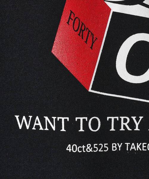 40ｃｔ＆525（フォーティーカラッツアンドゴーニーゴ）の「【Sサイズ～】キューブグラフィック半袖Tシャツ（Tシャツ/カットソー・メンズ・ブラック/ホワイト/ブルー系その他・01/02/03/04）」の18枚目の写真