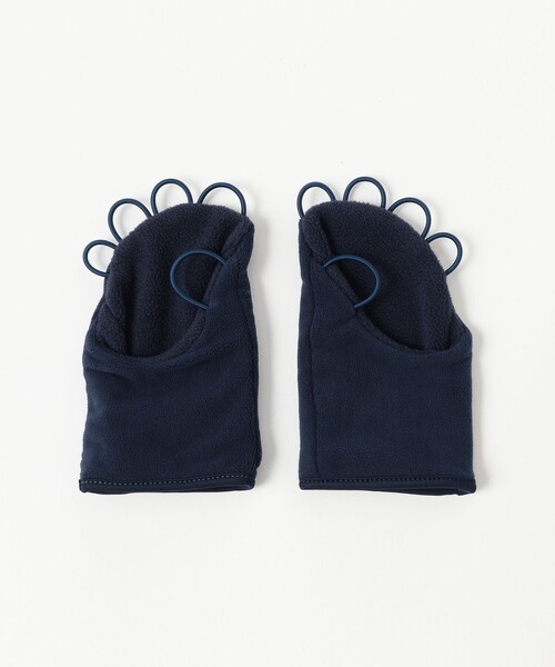 BEAMS GOLF（ビームスゴルフ）の「B.G.THREE / ALL-TIME フリース ハンド ウォーマー（手袋・メンズ・ブラック/ネイビー・ONE SIZE）」の7枚目の写真