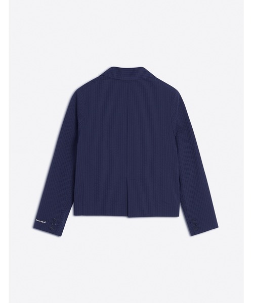 Maison Kitsune（メゾンキツネ）の「FITTED TAILORED JACKET（テーラードジャケット・レディース・ネイビー・34/36/38/40）」の2枚目の写真