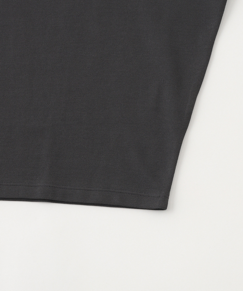 handvaerk（ハンドバーク）の「HANDVAERK 1509_PIQUE S/S TAPERED ビックポロ（ポロシャツ・メンズ・グレー系その他/ブラック系その他・SMALL/MEDIUM）」の6枚目の写真