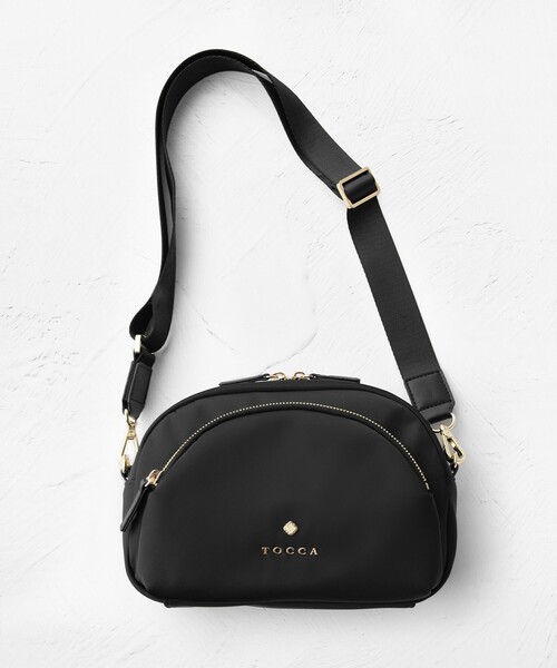 TOCCA(トッカ)の「LUNAE NYLON BAG ショルダーバッグ(ショルダーバッグ・レディース・ブラック系/ベージュ系/ネイビー系/レッド系/ライトグレー系・F)」の19枚目の写真