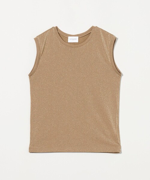 UNITED ARROWS（ユナイテッドアローズ）の「ラメ ノースリーブ カットソー（Tシャツ/カットソー・レディース・シルバー/ナチュラル/ブラック・FREE）」の16枚目の写真