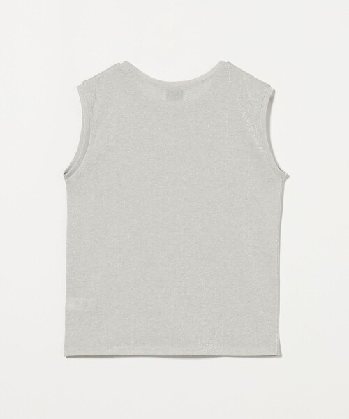 UNITED ARROWS（ユナイテッドアローズ）の「ラメ ノースリーブ カットソー（Tシャツ/カットソー・レディース・シルバー/ナチュラル/ブラック・FREE）」の22枚目の写真