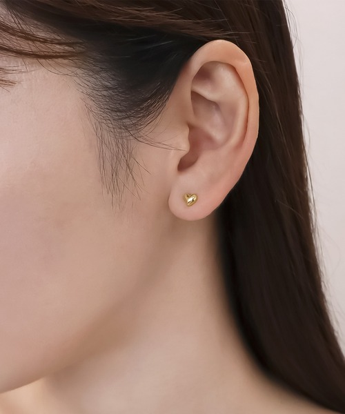 セール】blackdia ocean ニュアンスミニハートピアス（ピアス（両耳用