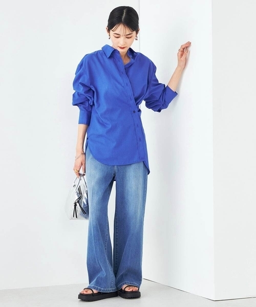 a.v.v（アーヴェヴェ）の「厚底ストラップサンダル（サンダル・レディース・ブラック/ゴールド・23.5/24.5）」の21枚目の写真