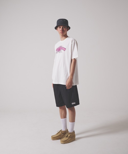 FIRST DOWN（ファーストダウン）の「プリント ショートスリーブ Tシャツ #1（Tシャツ/カットソー・メンズ・杢グレー/ホワイト/ブラック・M/XL/L）」の5枚目の写真