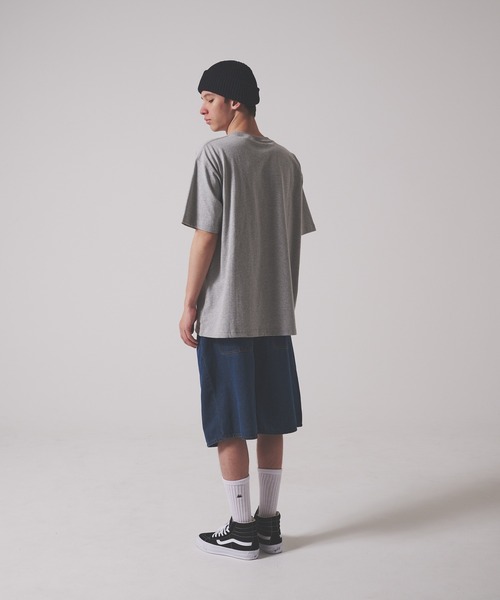 FIRST DOWN（ファーストダウン）の「プリント ショートスリーブ Tシャツ #1（Tシャツ/カットソー・メンズ・杢グレー/ホワイト/ブラック・M/XL/L）」の12枚目の写真