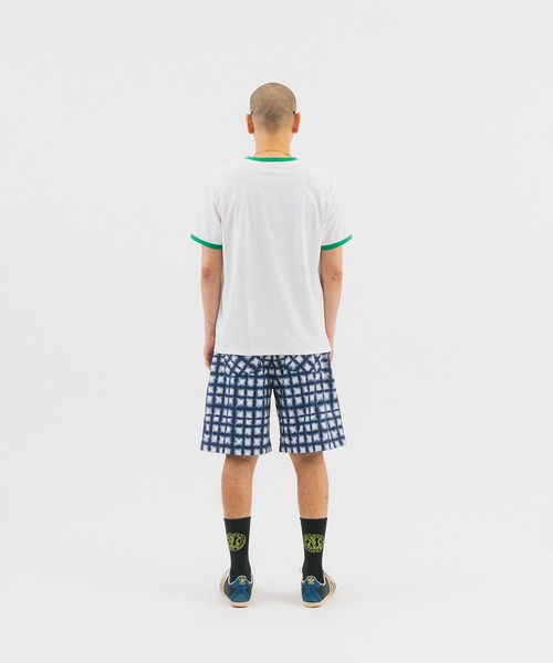 WOKE EDGE（ウォークエッジ）の「Virginia Shore Ringer Tee（Tシャツ/カットソー・メンズ・グリーン・M/L）」の6枚目の写真
