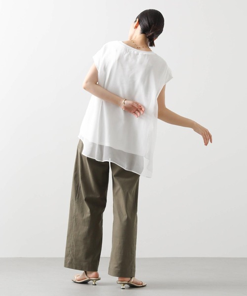 Gready Brilliant（グレディブリリアン）の「ストレッチベイカーパンツ（その他パンツ・レディース・カーキ/ブラック/オフホワイト・FREE）」の15枚目の写真