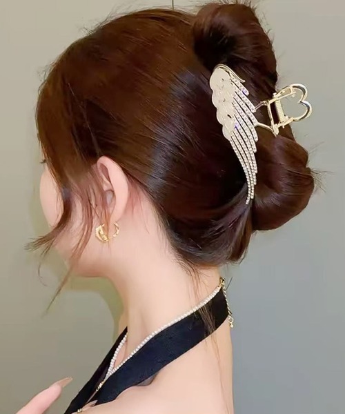 セール】【 Port / ポート 】 エンジェル ウィング ヘアクリップ