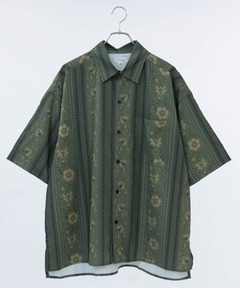 新品✨AMERI VINTAGE RUSSELL LACE SHIRT COAT S Ameri Vintage 23Ss Russell Lace Shirt Coat Sheer See