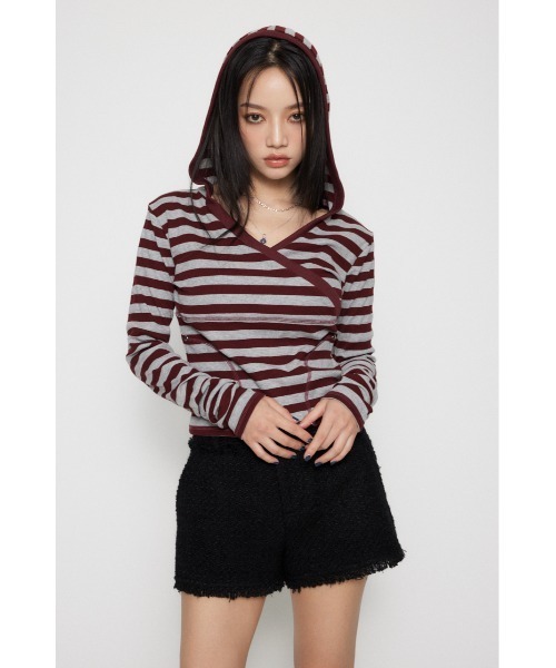 FRONT CROSS BORDER フーディ（パーカー）｜LAGUA GEM