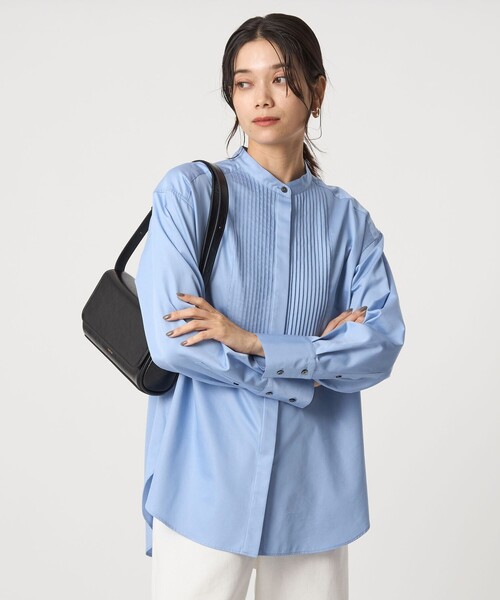 セール】ピンタック シャツ（シャツ/ブラウス）｜green label