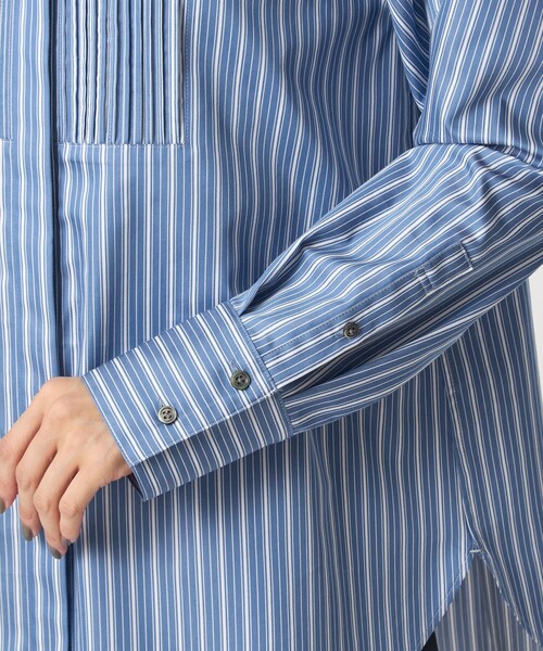 セール】ピンタック シャツ（シャツ/ブラウス）｜green label relaxing