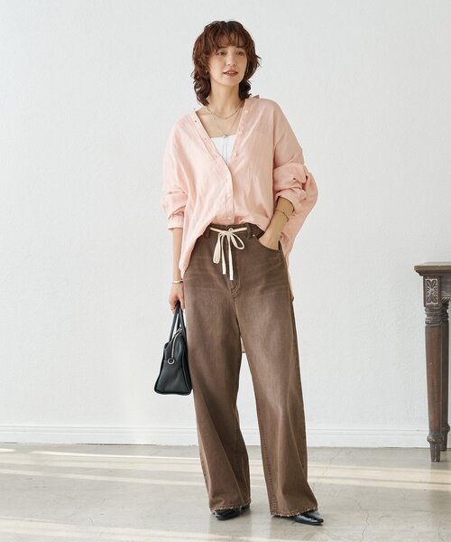 遊び心をプラス】ドロストカラーパンツ（その他パンツ）｜RIVE DROITE  