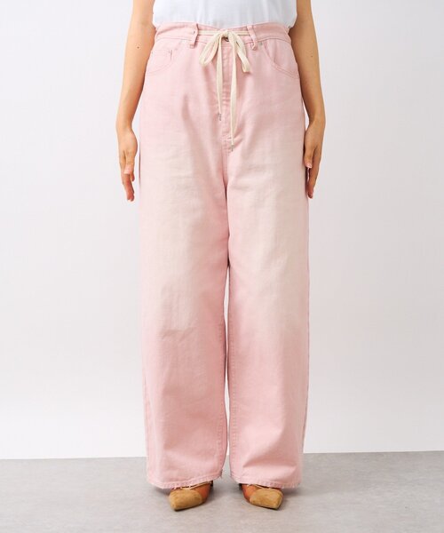 RIVE DROITE（リヴドロワ）の「【遊び心をプラス】ドロストカラーパンツ（その他パンツ・レディース・ブラウン/ピンク・38/36）」の14枚目の写真