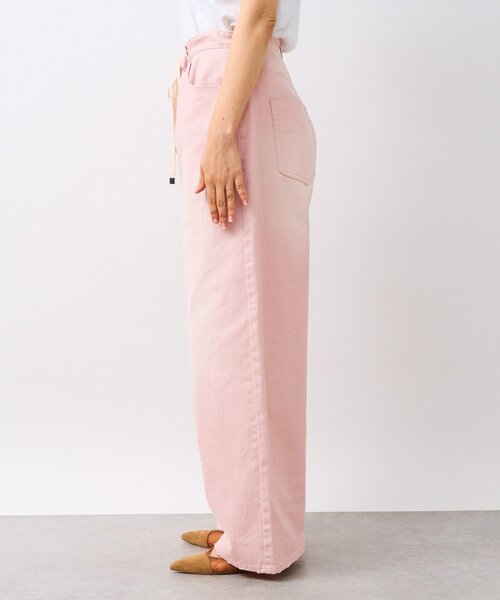 RIVE DROITE（リヴドロワ）の「【遊び心をプラス】ドロストカラーパンツ（その他パンツ・レディース・ブラウン/ピンク・38/36）」の15枚目の写真