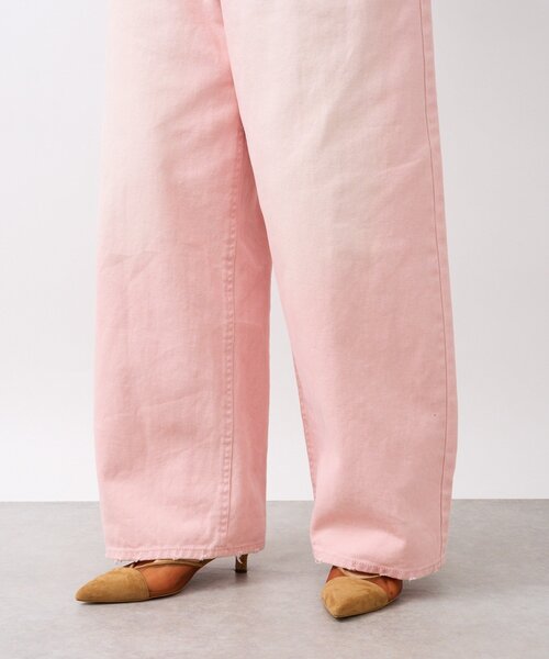 RIVE DROITE（リヴドロワ）の「【遊び心をプラス】ドロストカラーパンツ（その他パンツ・レディース・ブラウン/ピンク・38/36）」の19枚目の写真