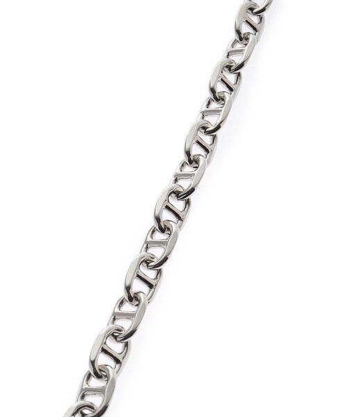 tk.TAKEO KIKUCHI(ティーケータケオキクチ)の「アンカーチェーンブレスレット(ブレスレット・メンズ・シルバー/ブラック・00)」の6枚目の写真