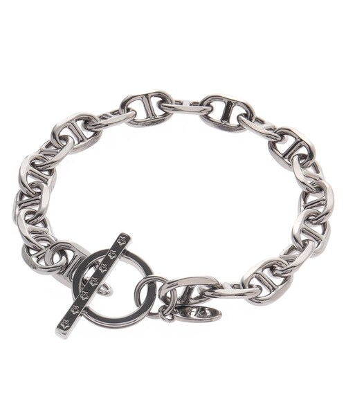 tk.TAKEO KIKUCHI(ティーケータケオキクチ)の「アンカーチェーンブレスレット(ブレスレット・メンズ・シルバー/ブラック・00)」の10枚目の写真