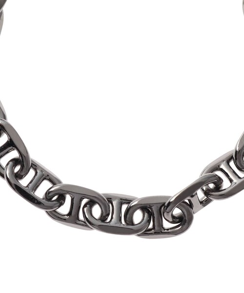 tk.TAKEO KIKUCHI(ティーケータケオキクチ)の「アンカーチェーンブレスレット(ブレスレット・メンズ・シルバー/ブラック・00)」の12枚目の写真