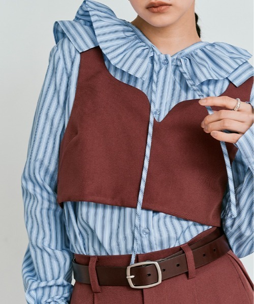 セール】【W:Huku / ストレッチソフトツイル】バック ベルト