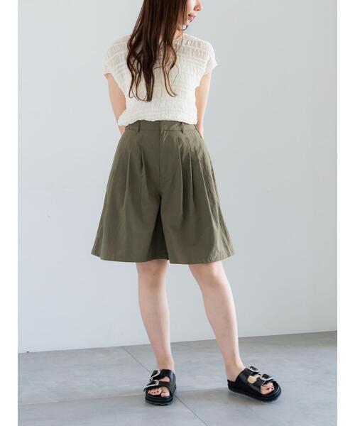 Te chichi（テチチ）の「ミニフリルボーダーブラウス（シャツ/ブラウス・レディース・オフホワイト/チャコールグレー・F）」の16枚目の写真