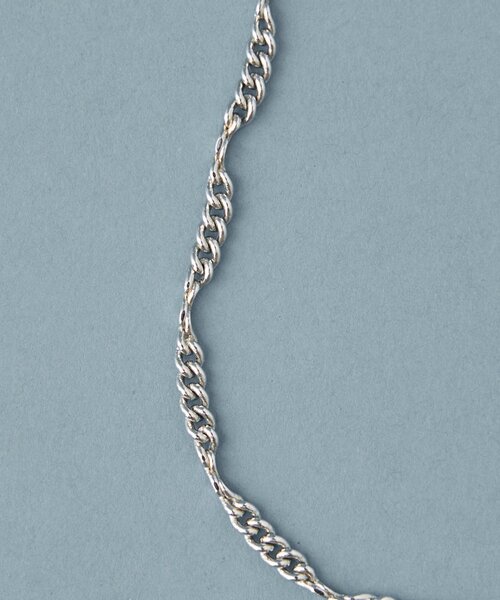 mystic（ミスティック）の「Lara フリルチェーンネックレス（ネックレス・レディース・シルバー・ONE SIZE）」の4枚目の写真