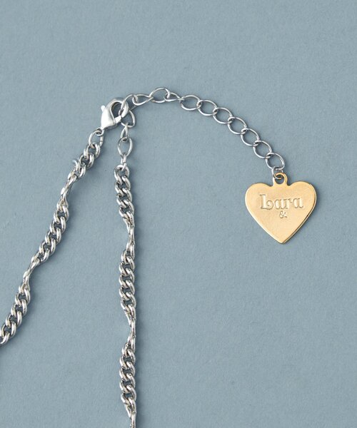 mystic（ミスティック）の「Lara フリルチェーンネックレス（ネックレス・レディース・シルバー・ONE SIZE）」の5枚目の写真