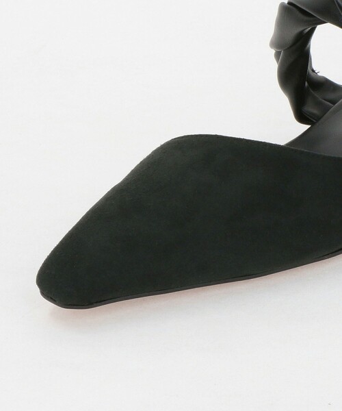 BEAUTY&YOUTH UNITED ARROWS(ビューティーアンドユースユナイテッドアローズ)の「スエードライク ツイスト ストラップ ミュール(サンダル・レディース・ブラック/ブラウン系・37/38/36)」の21枚目の写真