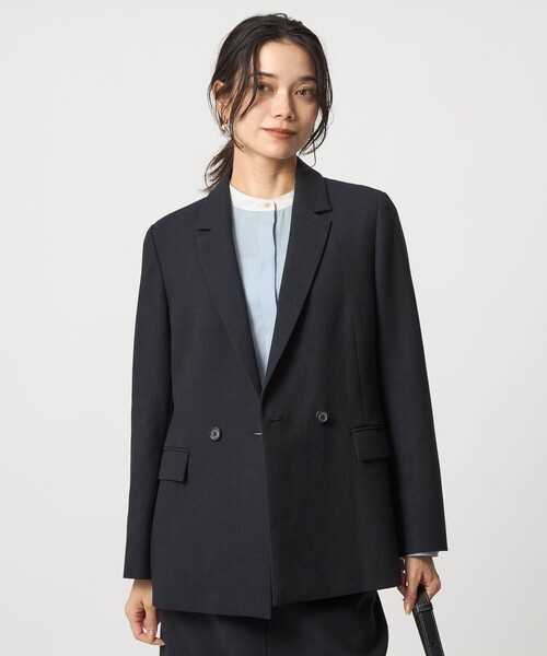 セール】ダブルクロス ダブル ジャケット ウォッシャブル ストレッチ