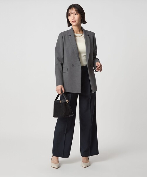 セール】ダブルクロス ダブル ジャケット ウォッシャブル ストレッチ