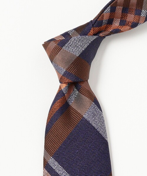 Seaward & Stearn / シルク チェック柄 ネクタイ（ネクタイ）｜BEAMS F