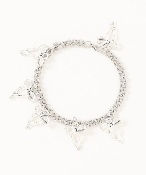apres jour mignon（アプレジュールミニョン）の「【apresjour mignon×ARIAZ】リボンモチーフブレスレット（ブレスレット・レディース・シルバー・ONESIZE）」の3枚目の写真
