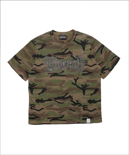 NINE PATH(ナインパス)の「CAMO S/S TEE(Tシャツ/カットソー・メンズ・カーキ/ホワイト・M/L)」の5枚目の写真
